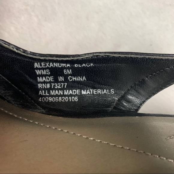 Apt 9 Alexandra style open toe wedges size 6 - Picture 8 of 8